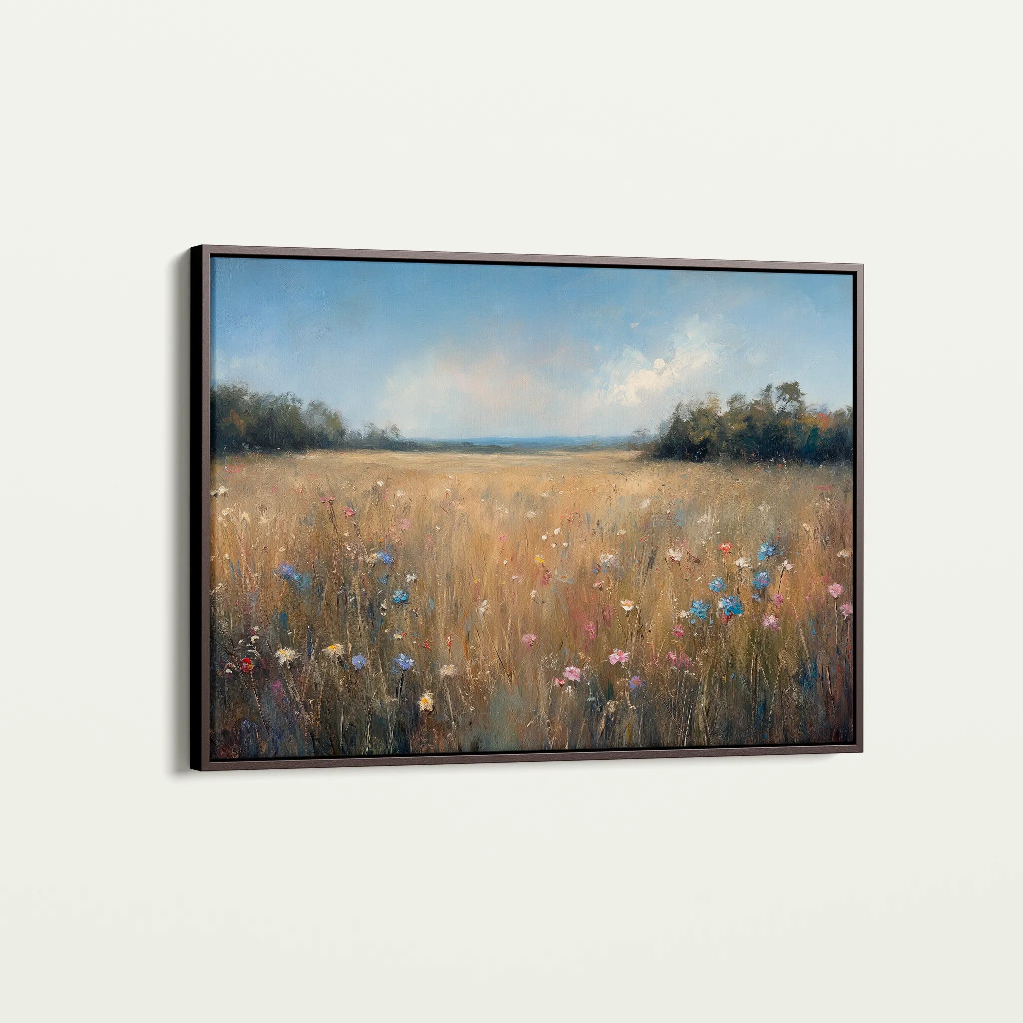 Abstract 2184 Canvas Art 18" x 24" / 45 x 60 cm / Black