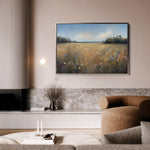 Abstract 2184 Canvas Art 60 x 40 cm / Black
