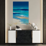 Abstract 2187 Canvas Art 18" x 24" / 45 x 60 cm / Black