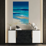 Abstract 2187 Canvas Art 18" x 24" / 45 x 60 cm / Black