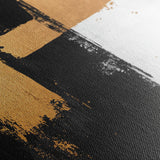 Abstract 2188 Canvas Art 18" x 24" / 45 x 60 cm / Black