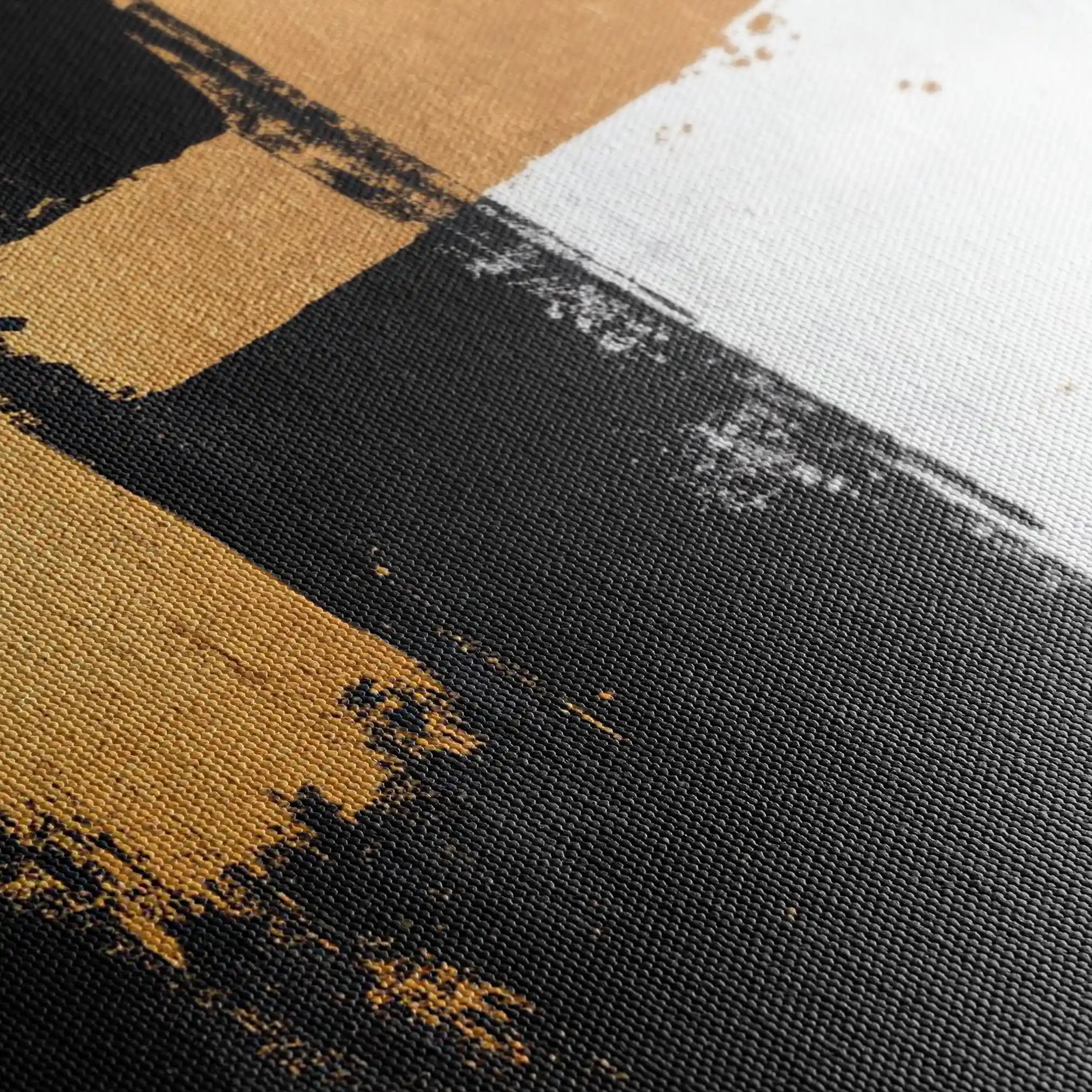 Abstract 2188 Canvas Art 18" x 24" / 45 x 60 cm / Black