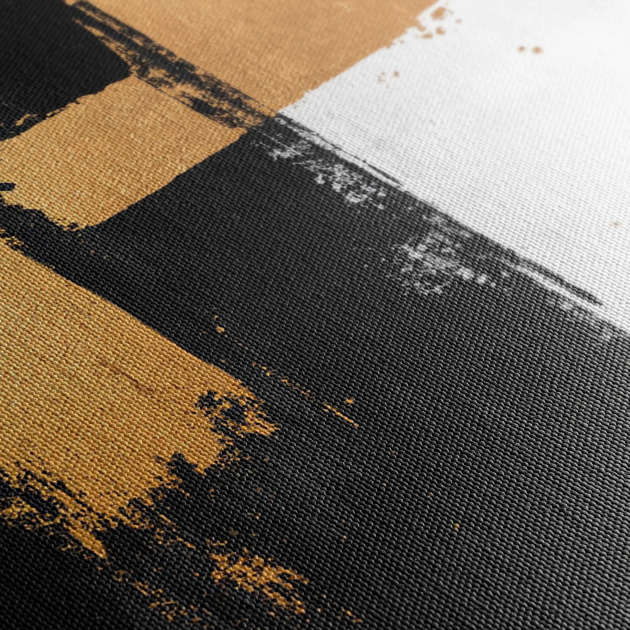 Abstract 2188 Canvas Art 18" x 24" / 45 x 60 cm / Black