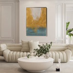 Abstract 219 Canvas Art 18" x 24" / 45 x 60 cm / Black