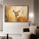 Animals 219 Canvas Art 18" x 24" / 45 x 60 cm / Black