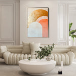 Boho 219 Canvas Art 18" x 24" / 45 x 60 cm / Black
