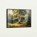 Landscape 219 Canvas Art 18" x 24" / 45 x 60 cm / Black