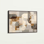 Abstract 2190 Canvas Art 60 x 40 cm / Black