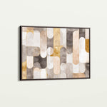 Abstract 2191 Canvas Art 18" x 24" / 45 x 60 cm / Black