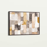 Abstract 2191 Canvas Art 18" x 24" / 45 x 60 cm / Black