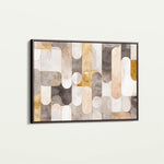 Abstract 2191 Canvas Art 60 x 40 cm / Black