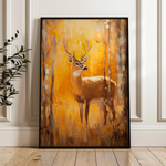 Animals 220 Canvas Art 18" x 24" / 45 x 60 cm / Black