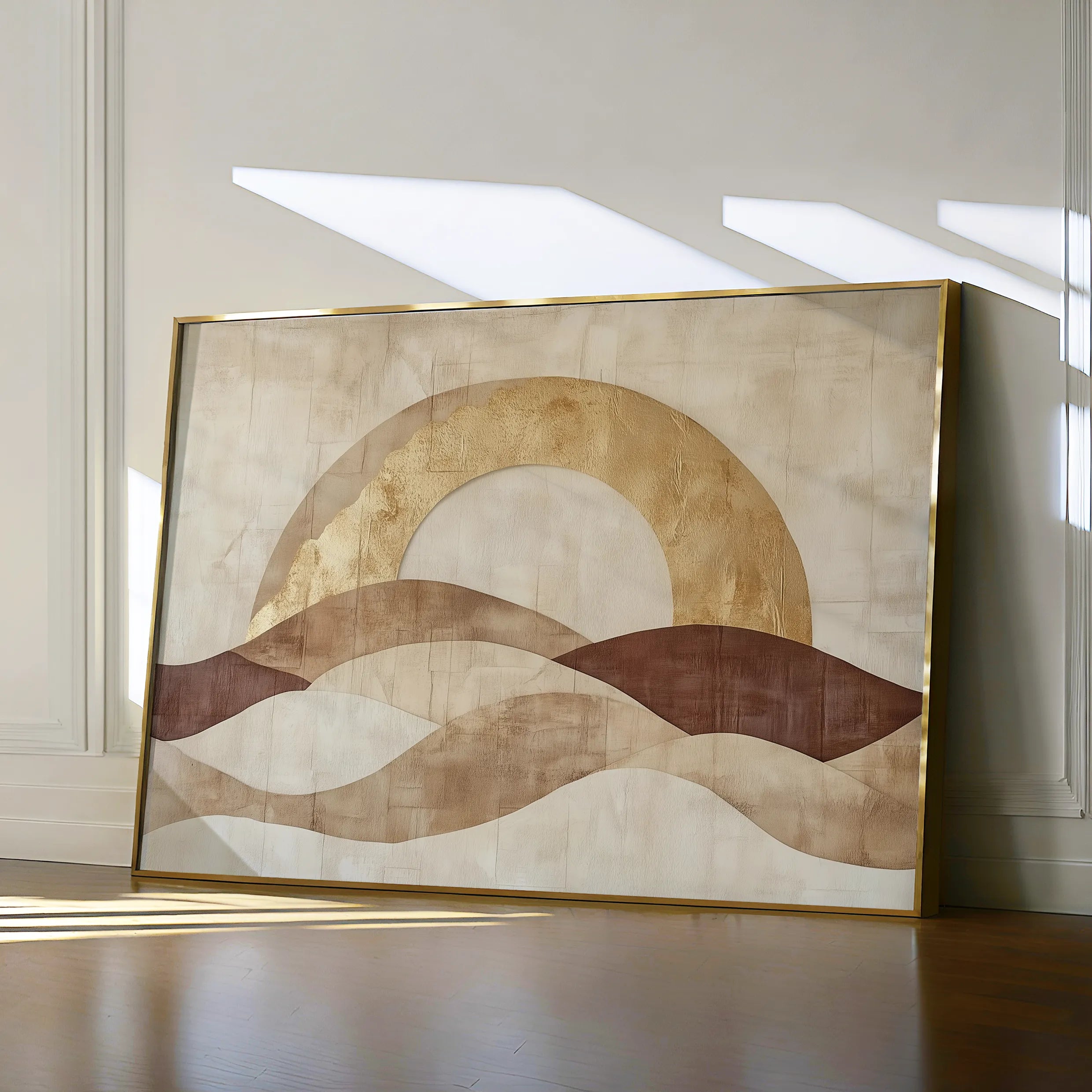 Boho 220 Canvas Art 18" x 24" / 45 x 60 cm / Black