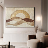 Boho 220 Canvas Art 18" x 24" / 45 x 60 cm / Black