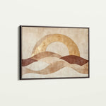 Boho 220 Canvas Art 18" x 24" / 45 x 60 cm / Black