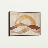Boho 220 Canvas Art 18" x 24" / 45 x 60 cm / Black