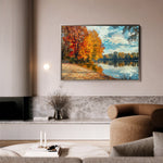 Landscape 220 Canvas Art 18" x 24" / 45 x 60 cm / Black