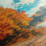 Landscape 220 Canvas Art 18" x 24" / 45 x 60 cm / Black