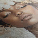 Portrait 220 Canvas Art 18" x 24" / 45 x 60 cm / Black