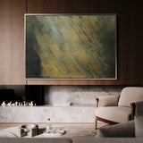 Abstract 221 Canvas Art 18" x 24" / 45 x 60 cm / Black