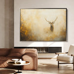 Animals 221 Canvas Art 18" x 24" / 45 x 60 cm / Black