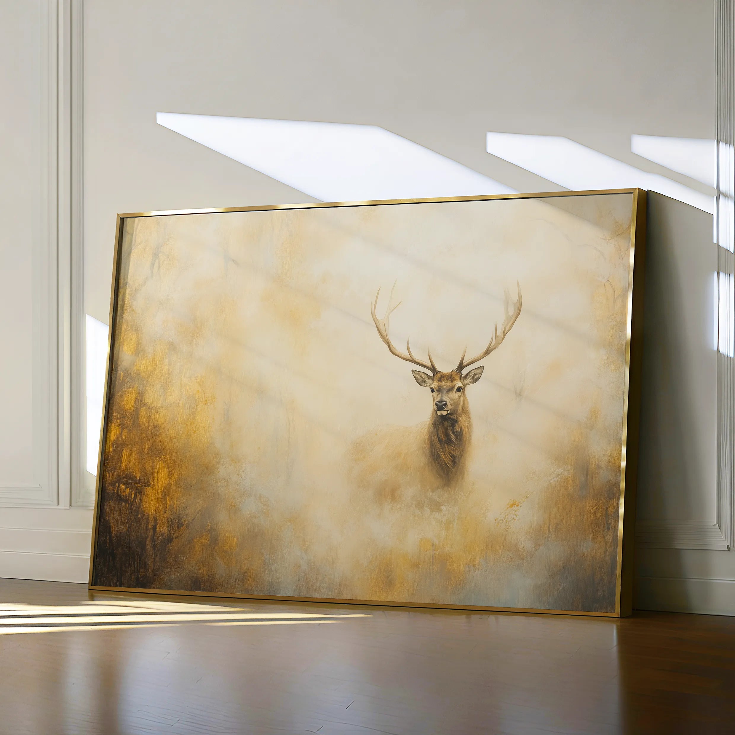 Animals 221 Canvas Art 18" x 24" / 45 x 60 cm / Black