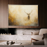 Animals 221 Canvas Art 18" x 24" / 45 x 60 cm / Black