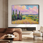 Landscape 221 Canvas Art 18" x 24" / 45 x 60 cm / Black