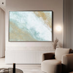 Abstract 222 Canvas Art 18" x 24" / 45 x 60 cm / Black