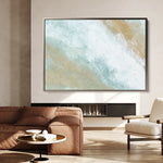 Abstract 222 Canvas Art 18" x 24" / 45 x 60 cm / Black