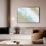 Abstract 222 Canvas Art 18" x 24" / 45 x 60 cm / Black