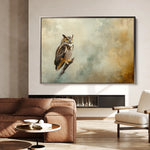 Animals 222 Canvas Art 18" x 24" / 45 x 60 cm / Black