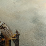 Animals 222 Canvas Art 18" x 24" / 45 x 60 cm / Black