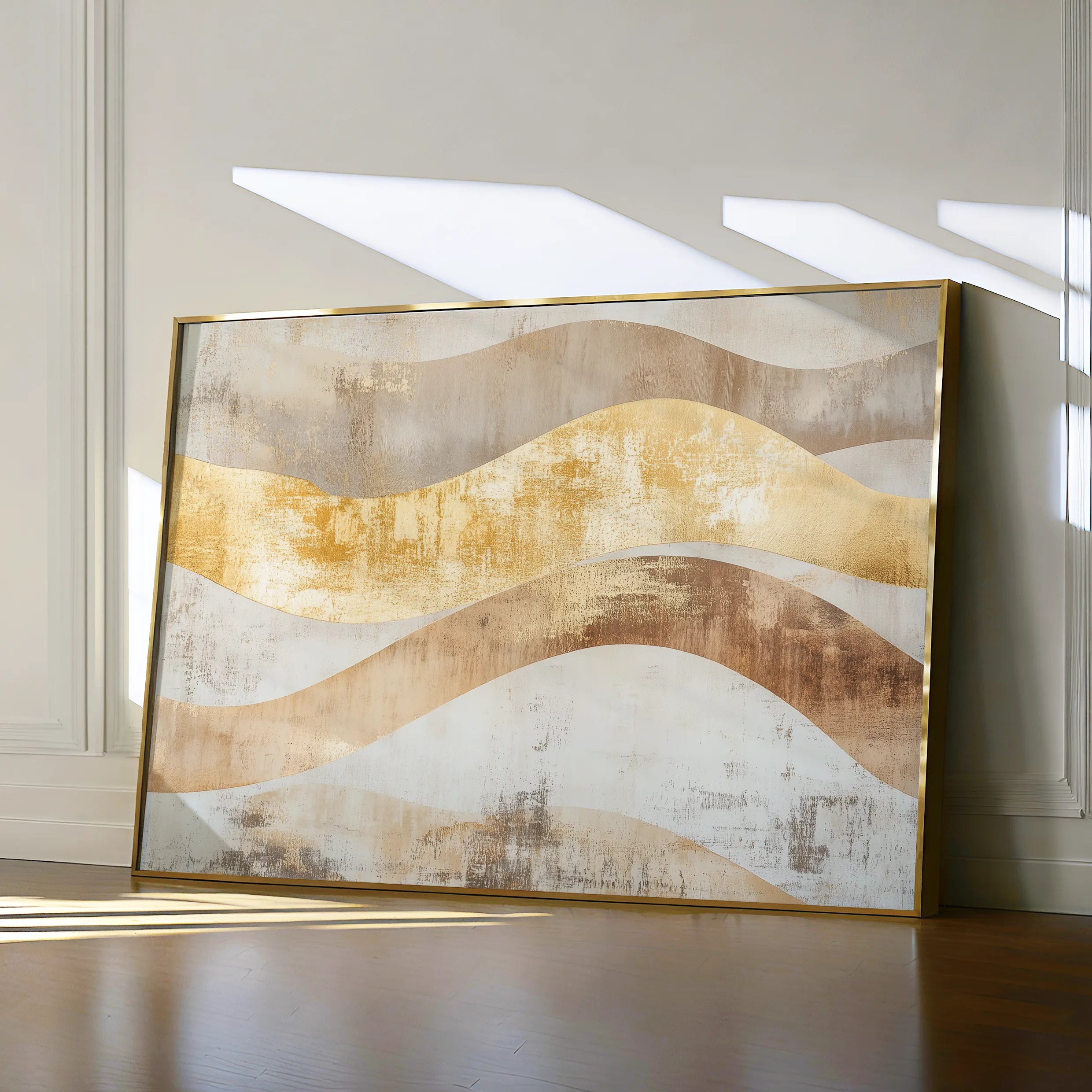 Boho 222 Canvas Art 18" x 24" / 45 x 60 cm / Black