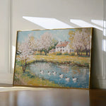 Landscape 222 Canvas Art 18" x 24" / 45 x 60 cm / Black