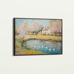 Landscape 222 Canvas Art 18" x 24" / 45 x 60 cm / Black