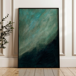 Abstract 223 Canvas Art 18" x 24" / 45 x 60 cm / Black
