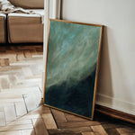 Abstract 223 Canvas Art 18" x 24" / 45 x 60 cm / Black