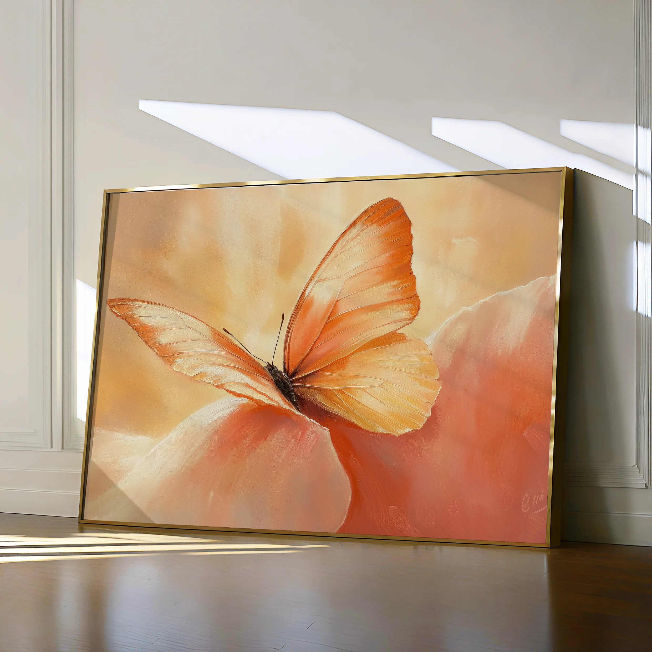 Animals 223 Canvas Art 18" x 24" / 45 x 60 cm / Black