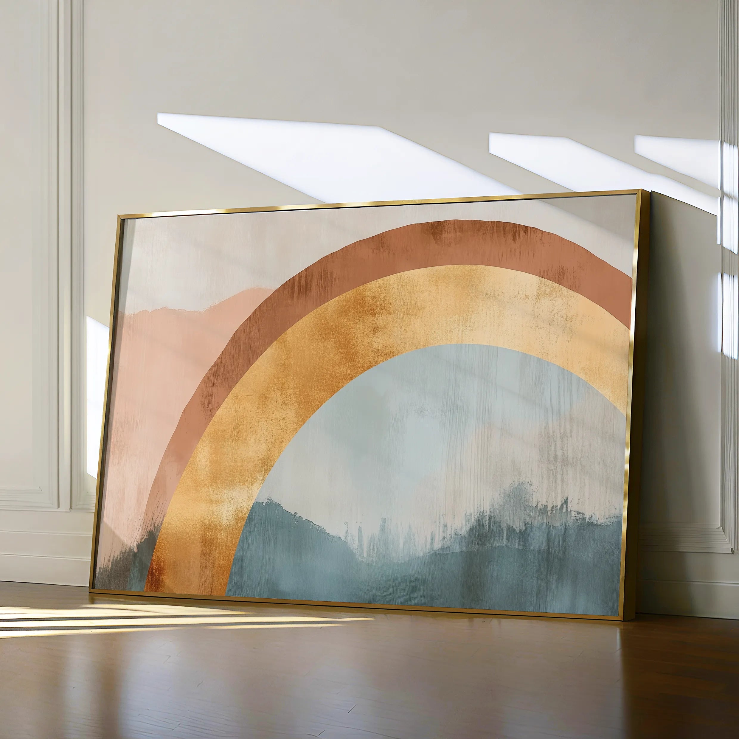 Boho 223 Canvas Art 18" x 24" / 45 x 60 cm / Black