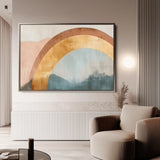Boho 223 Canvas Art 18" x 24" / 45 x 60 cm / Black