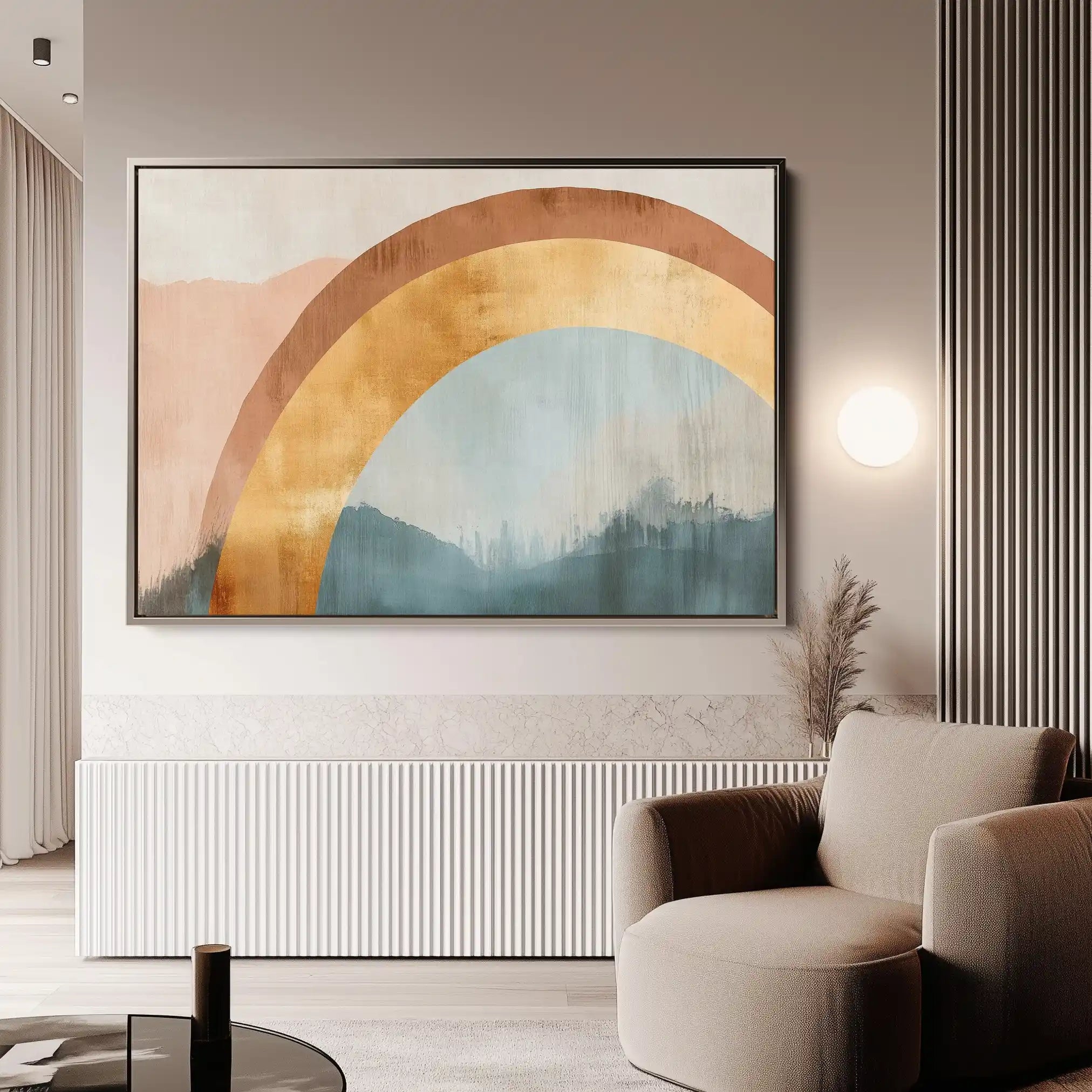 Boho 223 Canvas Art 60 x 40 cm / Black