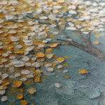Floral 223 Canvas Art 18" x 24" / 45 x 60 cm / Black