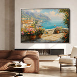 Landscape 223 Canvas Art 18" x 24" / 45 x 60 cm / Black