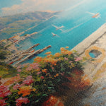 Landscape 223 Canvas Art 18" x 24" / 45 x 60 cm / Black