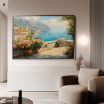 Landscape 223 Canvas Art 60 x 40 cm / Black