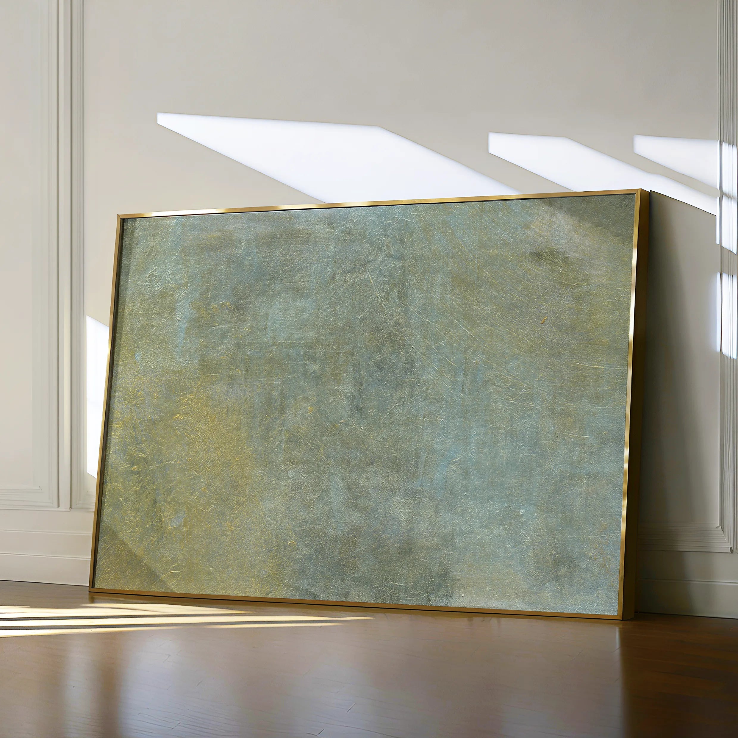 Abstract 224 Canvas Art 18" x 24" / 45 x 60 cm / Black