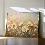 Floral 224 Canvas Art 60 x 40 cm / Black