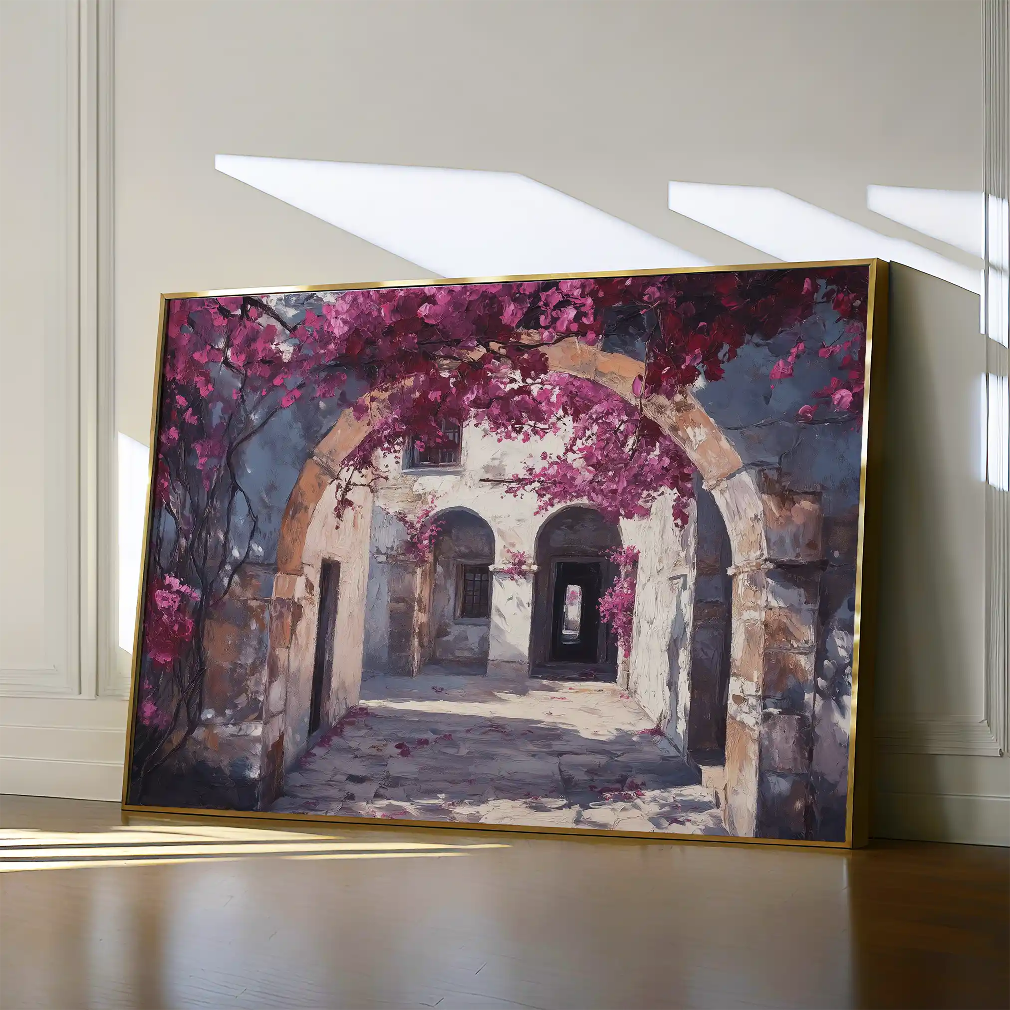 Landscape 224 Canvas Art 60 x 40 cm / Black