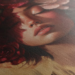 Portrait 224 Canvas Art 18" x 24" / 45 x 60 cm / Black